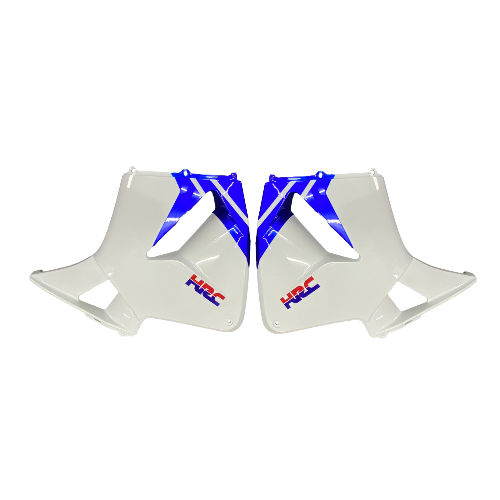 Amotopart 2005–2006 Honda CBR600RR Verkleidungsset in Weiß und Blau