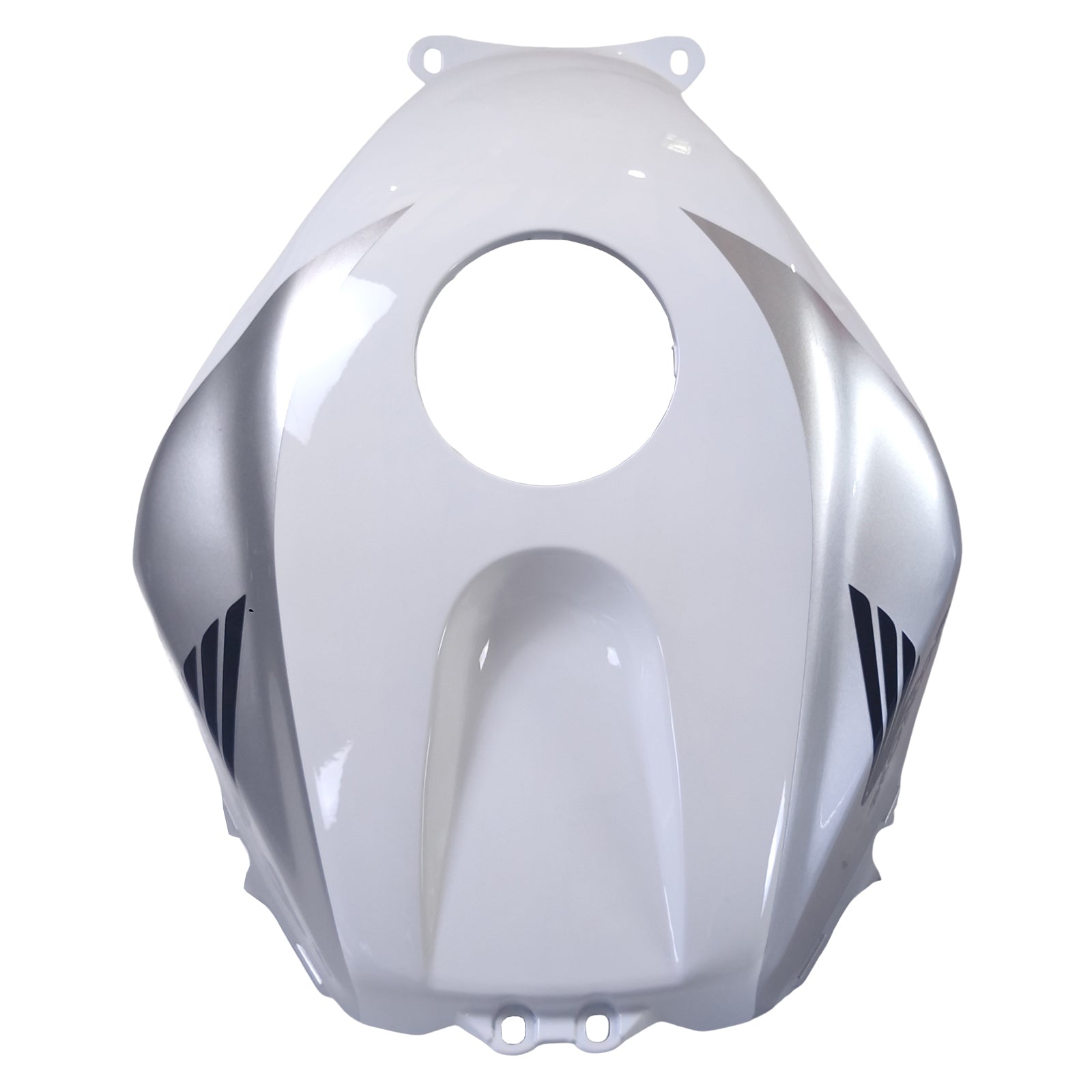 Amotopart 2005 2006 Honda CBR600RR Kit de carénage blanc et argent