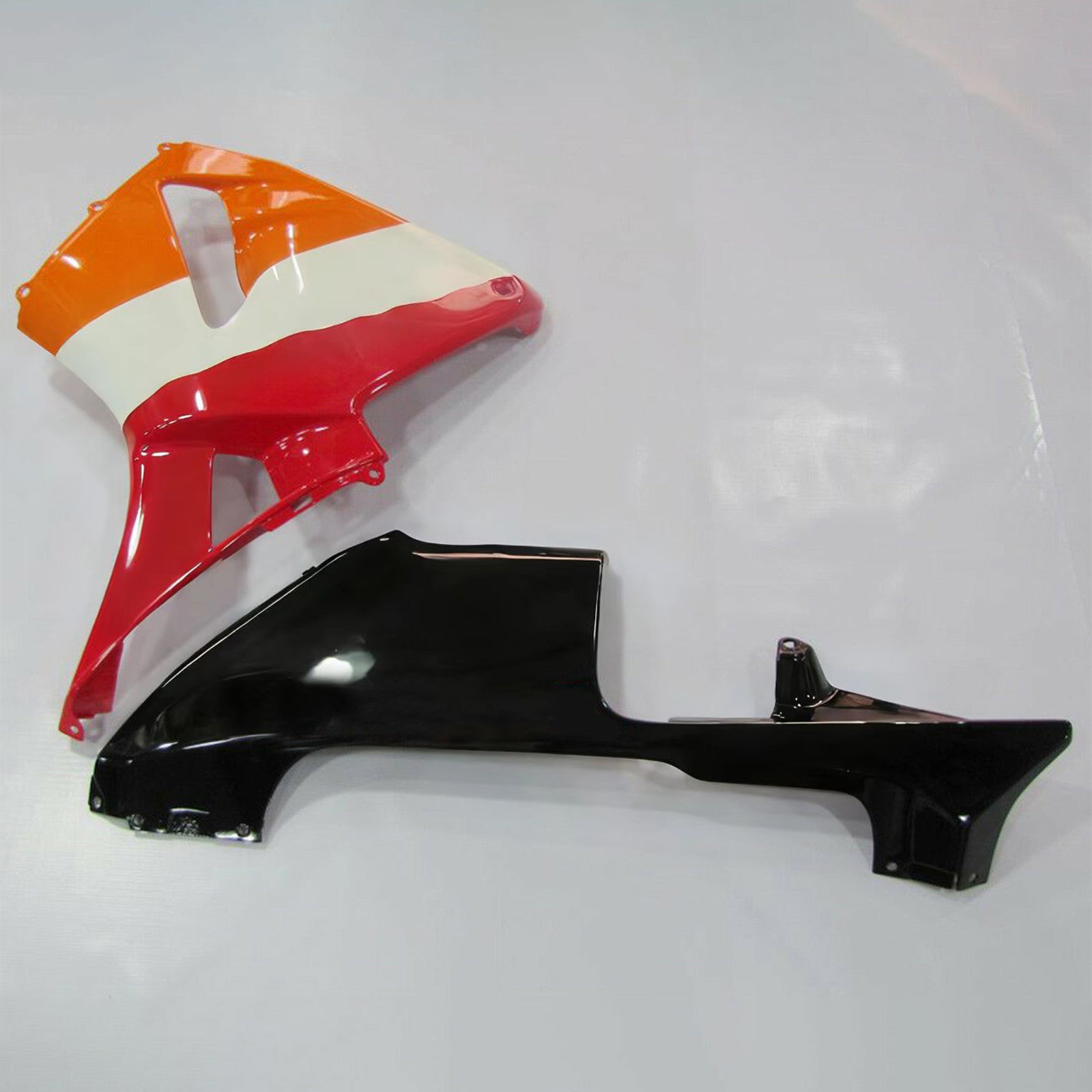 Amotopart 2005 2006 Honda Orange Black CBR600RR Fairing Kit