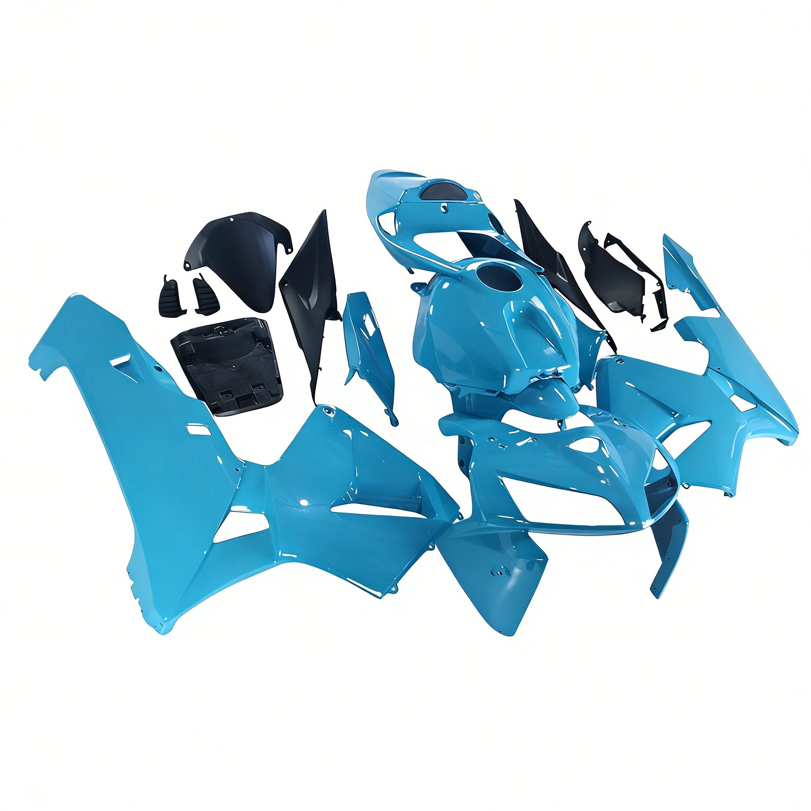 Amotopart 2005-2006 Honda CBR600RR Blue Fairing Kit