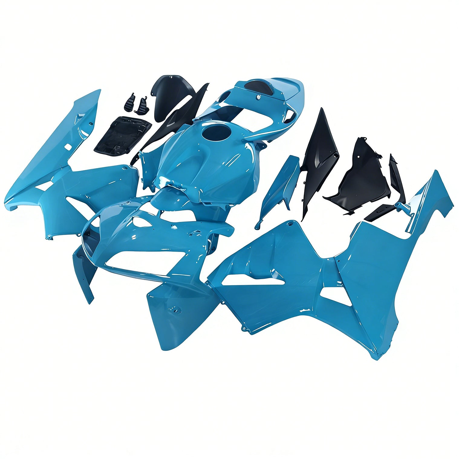 Amotopart 2005-2006 Honda CBR600RR Blue Fairing Kit