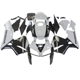 Amotopart 2005-2006 Honda CBR600RR Black&White Fairing Kit、