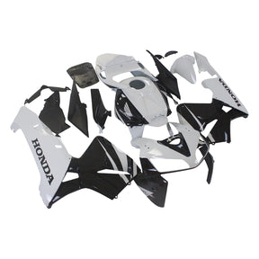 Amotopart 2005-2006 Honda CBR600RR Black&White Fairing Kit、