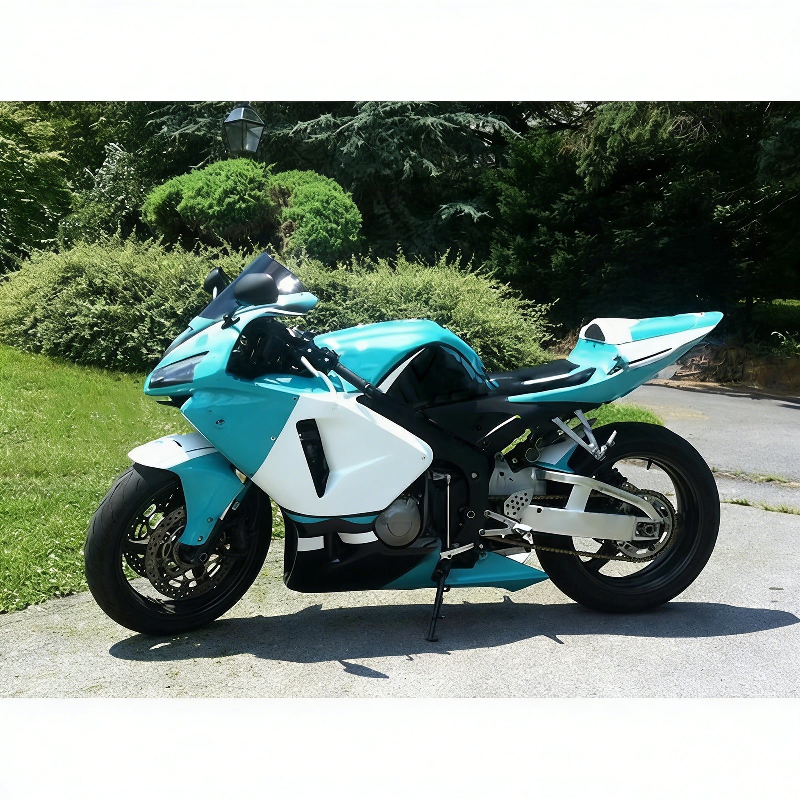 Amotopart 2005-2006 Honda CBR600RR Pale Cyan Fairing Kit