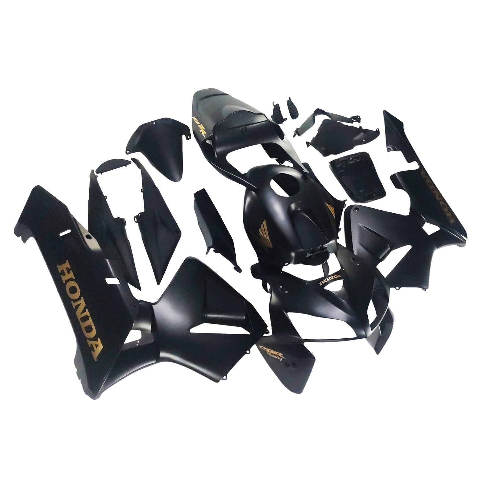 Amotopart 2005-2006 Honda CBR600RR Matte Black Fairing Kit