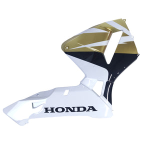 Amotopart 2005 2006 Honda CBR600RR Gold&White Fairing Kit