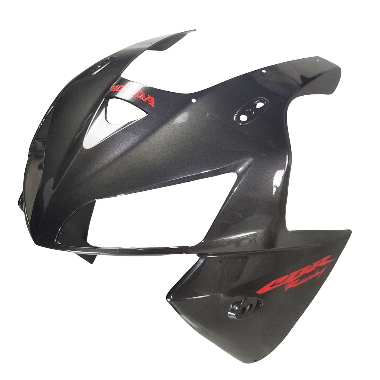 Amotopart 2005 2006 Honda CBR600RR Black with Red Logo Fairing Kit