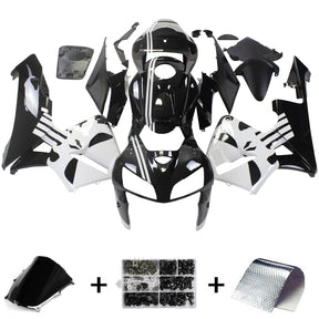 Kit carena Amotopart 2005-2006 Honda CBR600RR bianco e nero