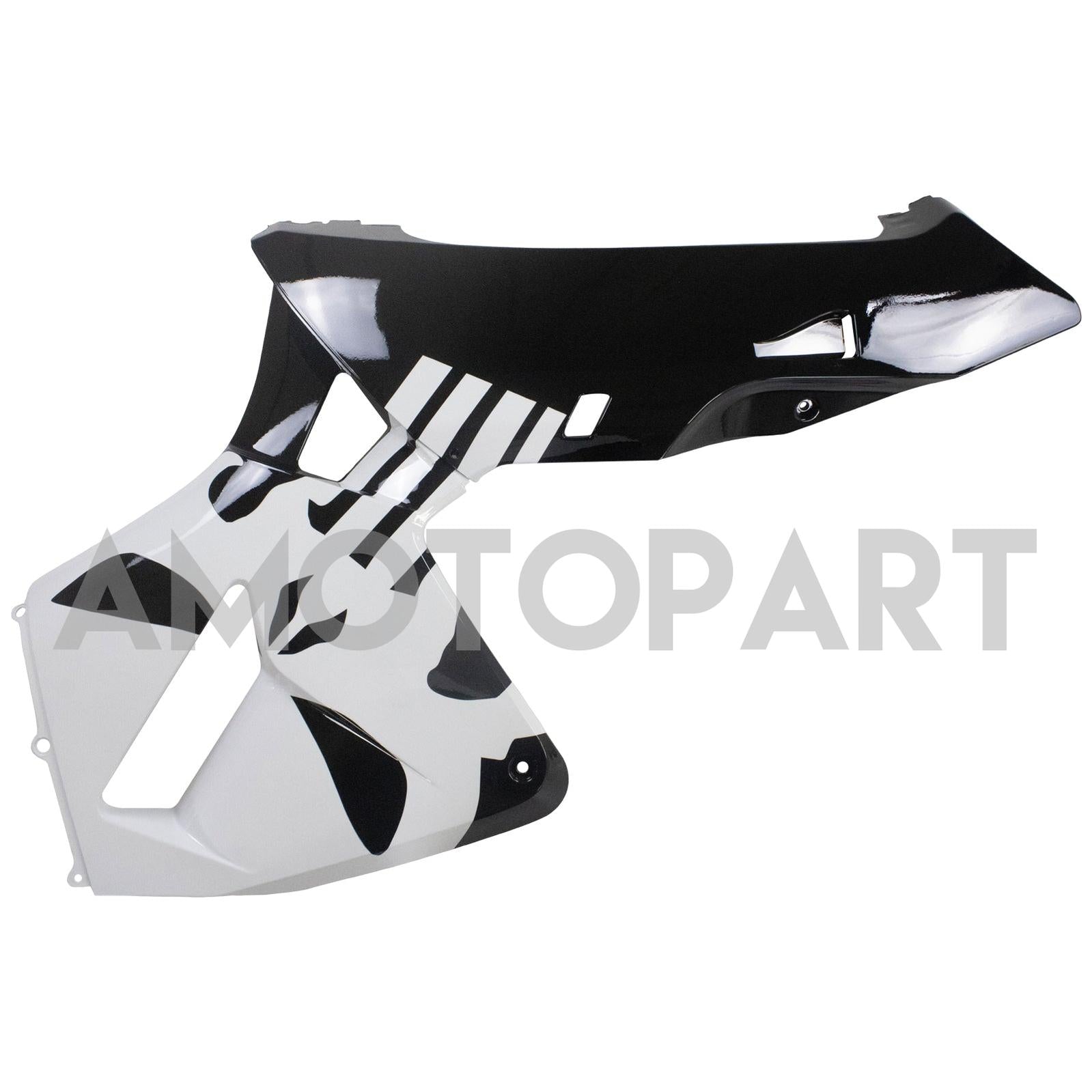Amotopart 2005-2006 Honda CBR600RR Black & White Fairing Kit