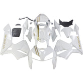 Amotopart 2005 2006 Honda CBR600RR White&Gold Fairing Kit