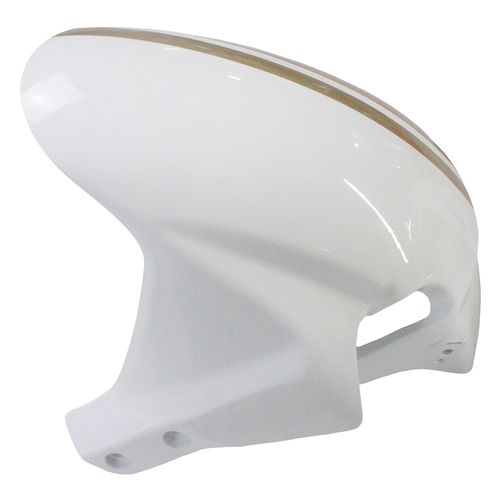 Amotopart 2005 2006 Honda CBR600RR White&Gold Fairing Kit