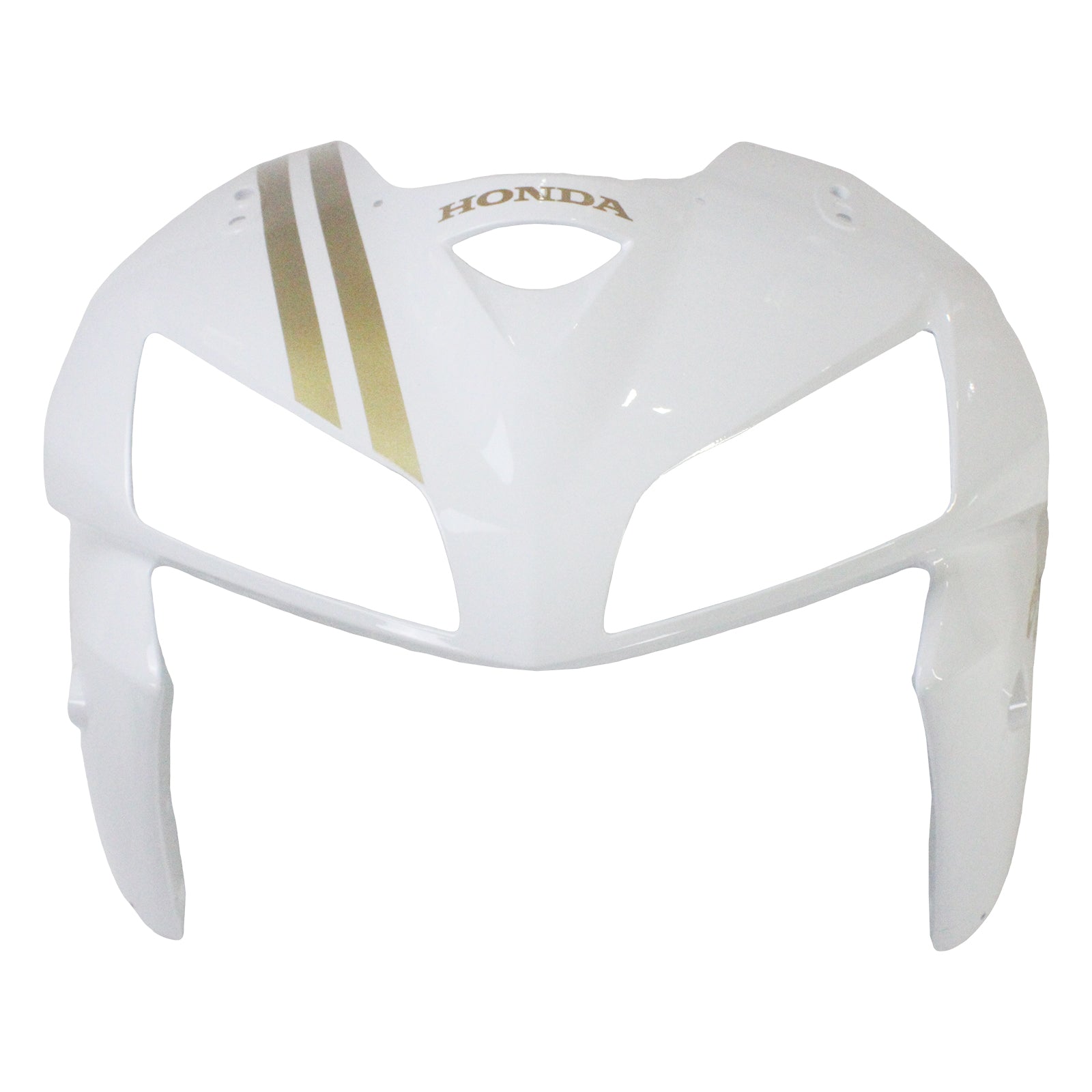 Amotopart 2005 2006 Honda CBR600RR White&Gold Fairing Kit