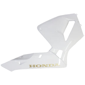 Amotopart 2005 2006 Honda CBR600RR White&Gold Fairing Kit