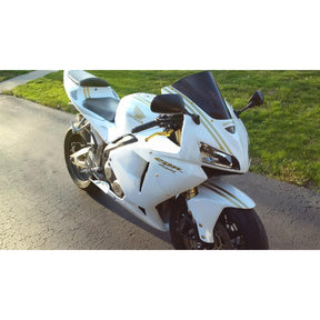 Amotopart 2005 2006 Honda CBR600RR White&Gold Fairing Kit