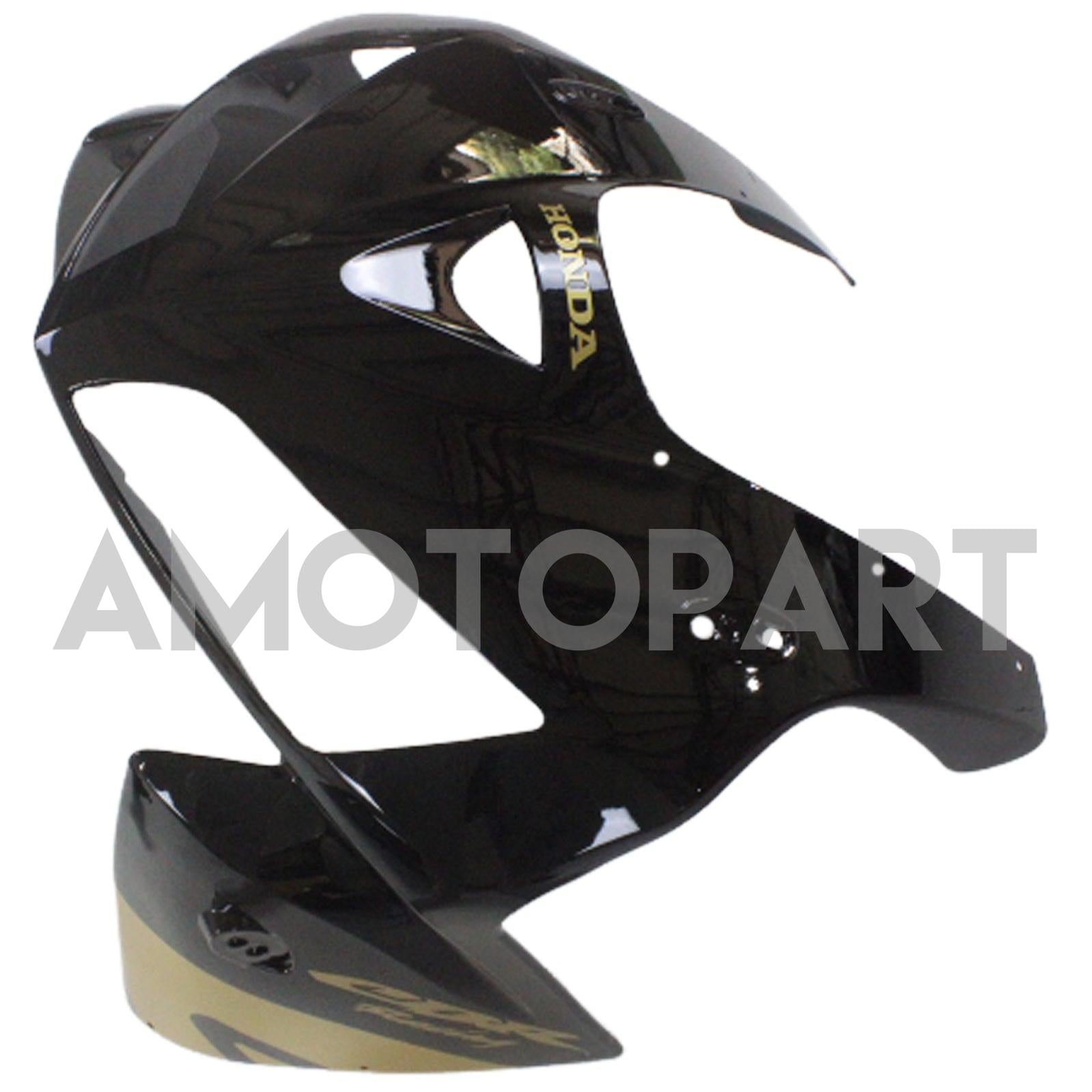 Amotopart 2005-2006 Honda CBR600RR FAIRION BLACK & GOLD KIT