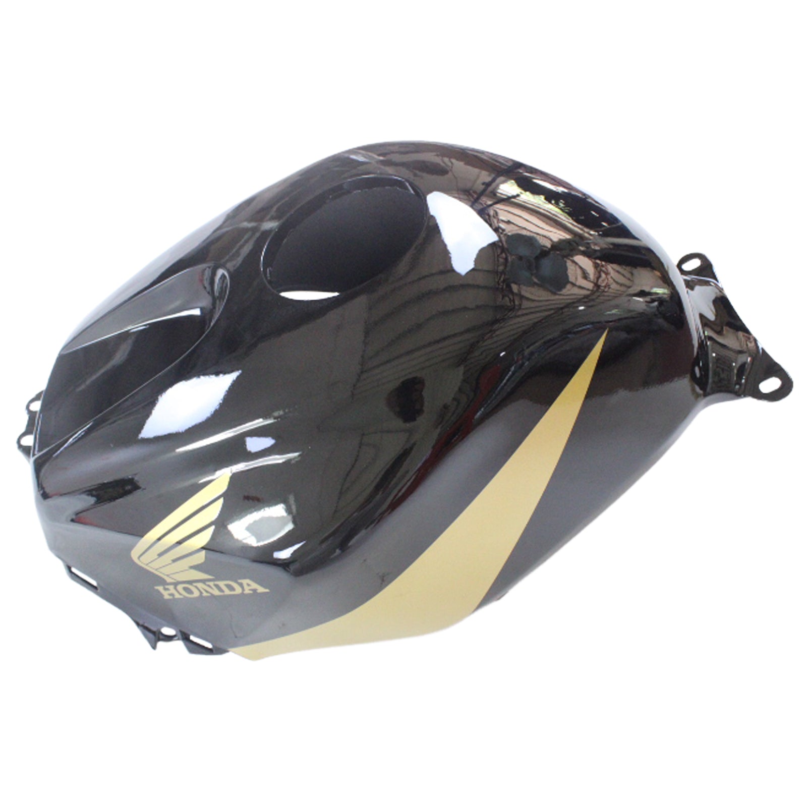 Amotopart 2005–2006 Honda CBR600RR Verkleidungsset in Schwarz und Gold