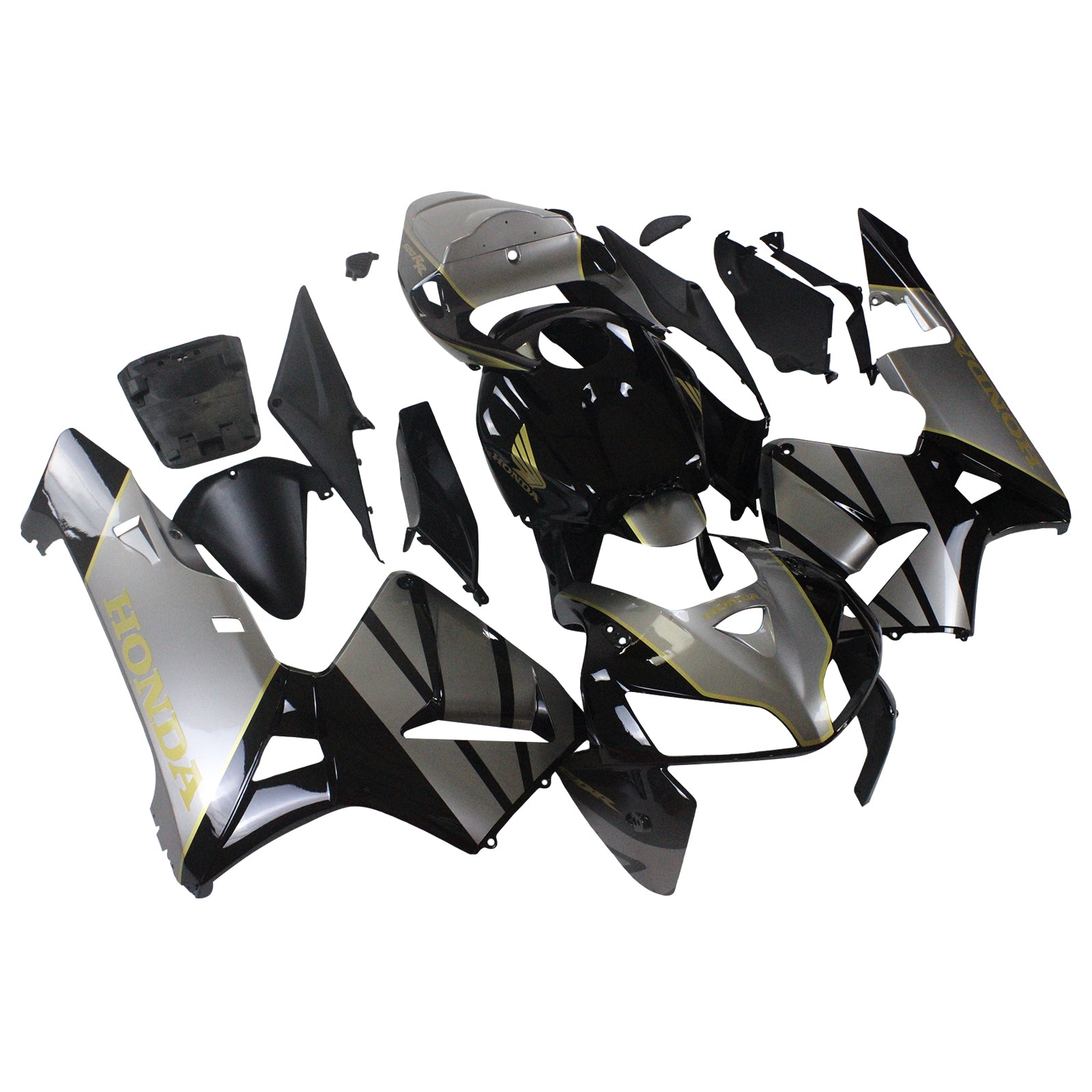 Amotopart 2005 2006 Honda Grey&Black CBR600RR Fairing Kit