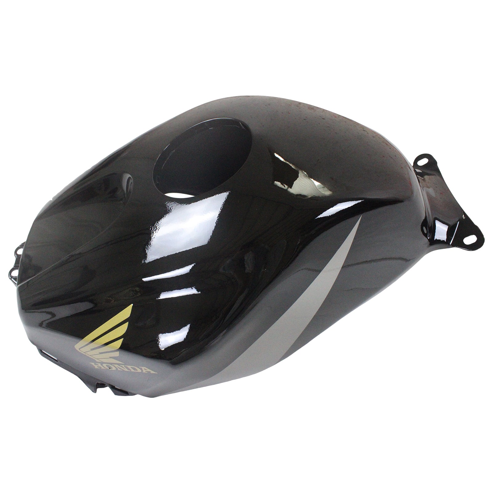 Amotopart 2005–2006 Honda CBR600RR Verkleidungsset in Grau und Schwarz