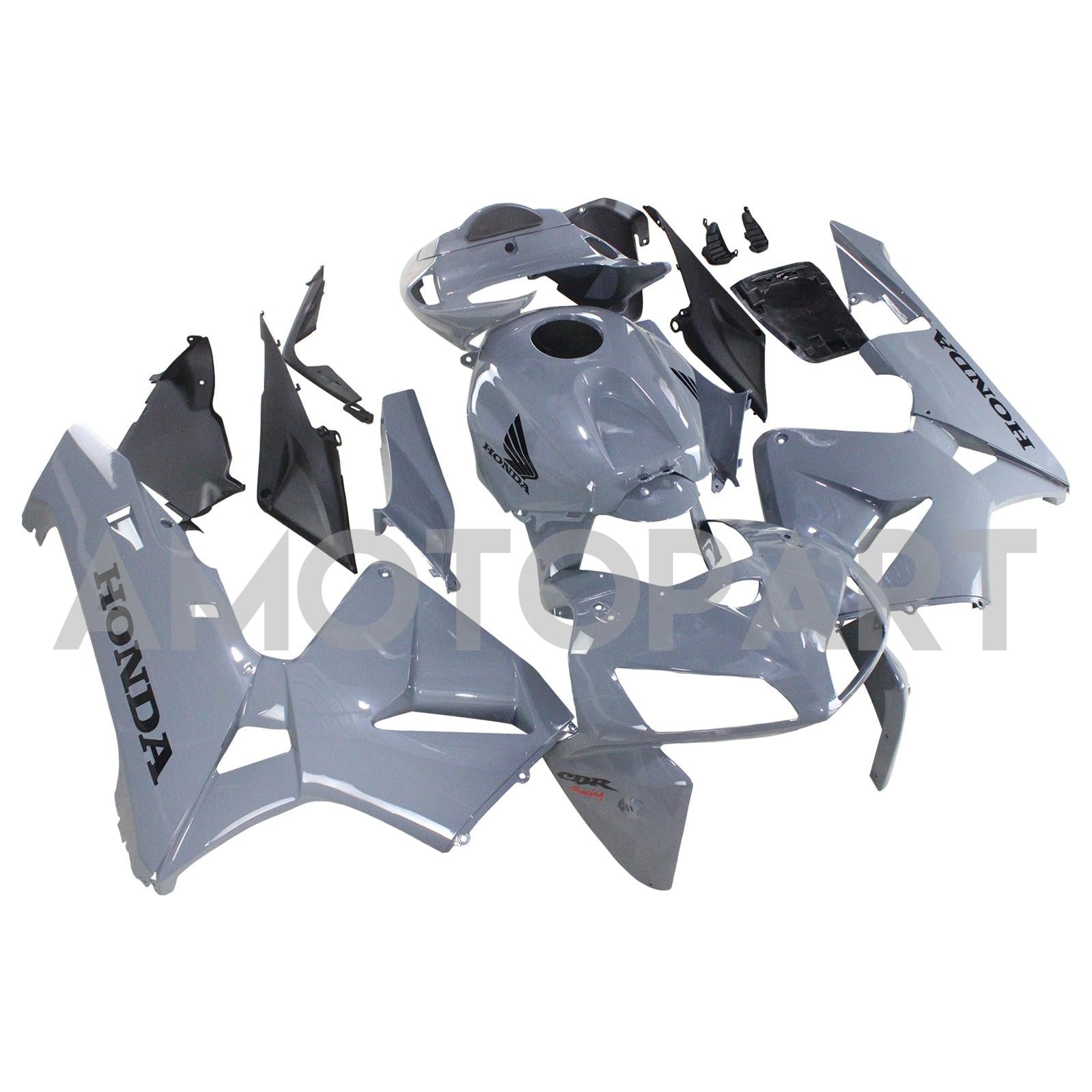 Amotopart 2005-2006 Honda CBR600RR Grey Fairing Kit
