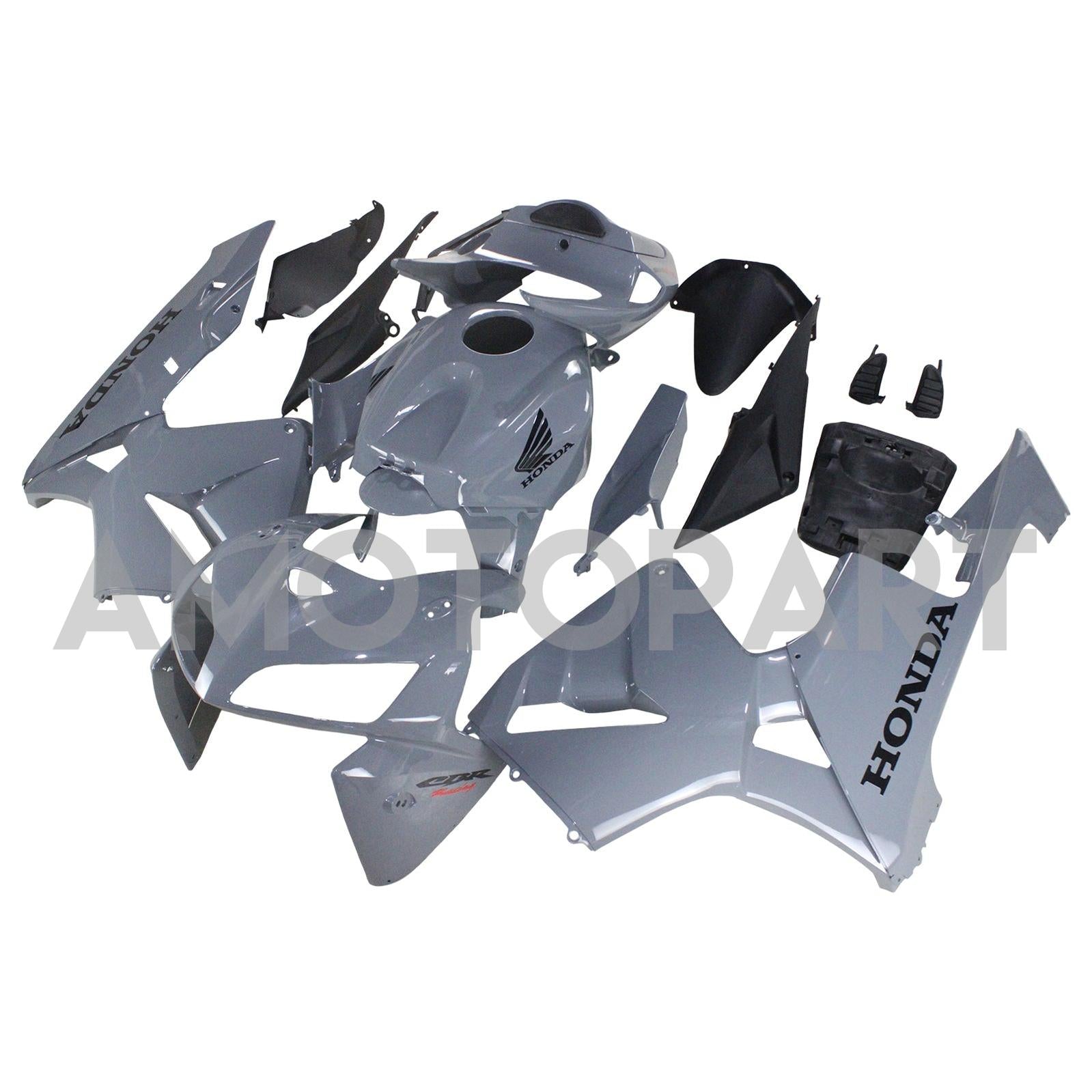 Amotopart 2005-2006 Honda CBR600RR Grey Fairing Kit