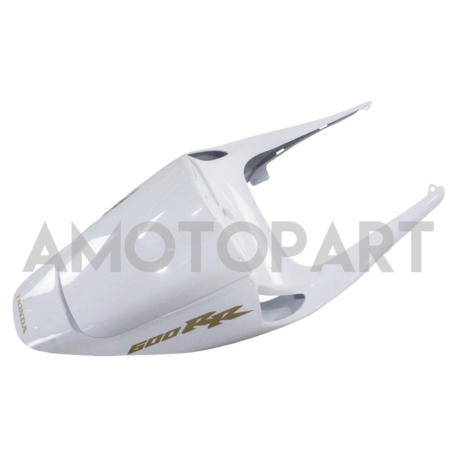 Amotopart 2005-2006 Honda CBR600RR White Fairing Kit