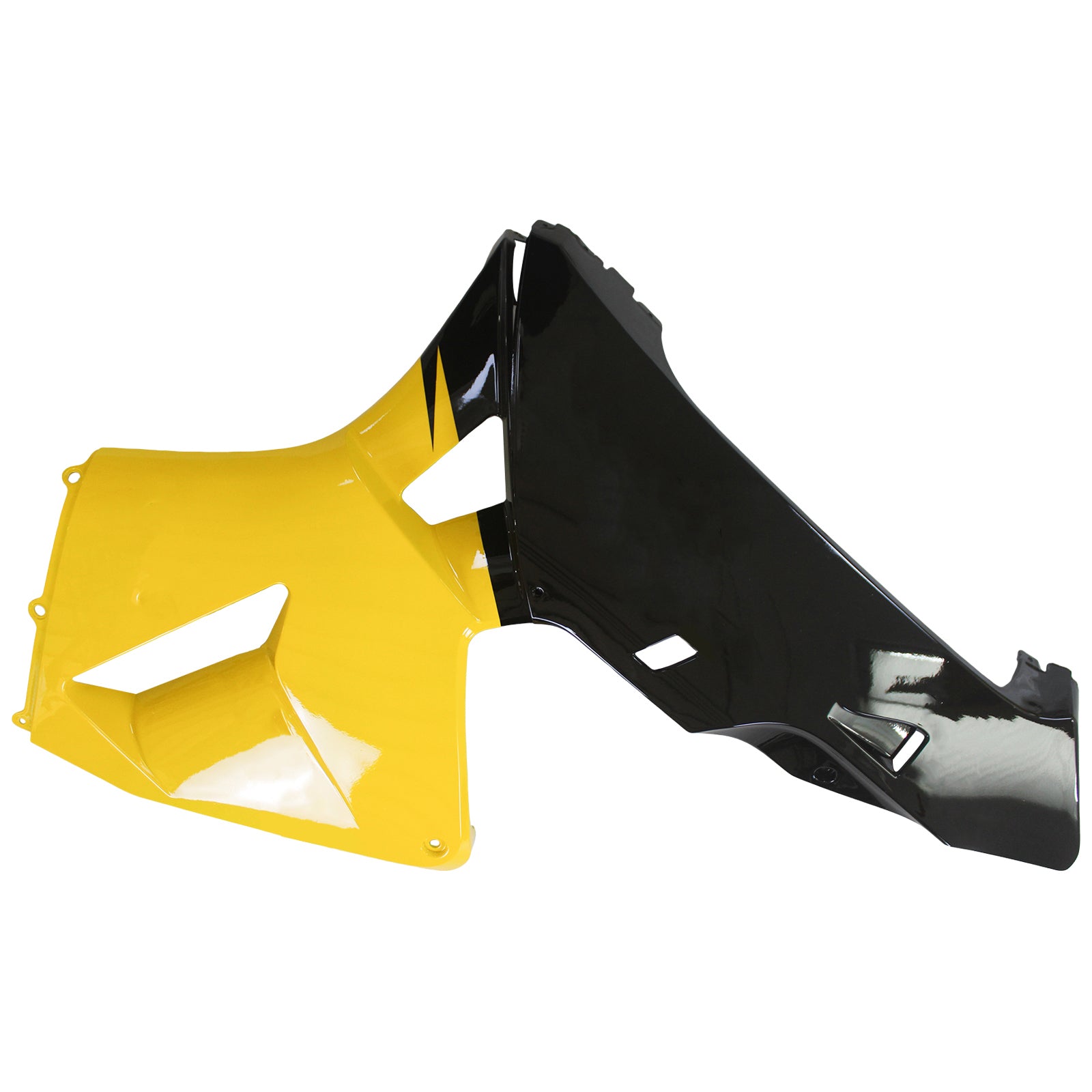 Amotopart 2005-2006 Honda CBR600RR Yellow Black Fairing Kit