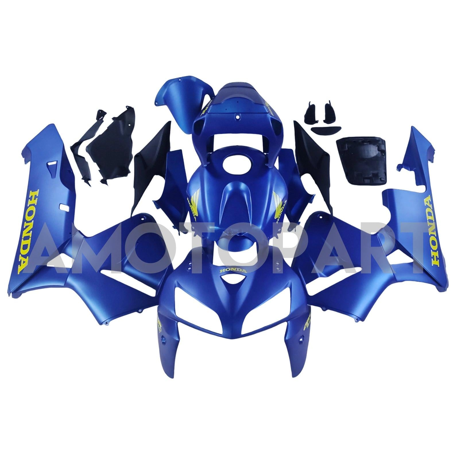 Amotopart 2005-2006 Honda CBR600RR Blue Fairing Kit