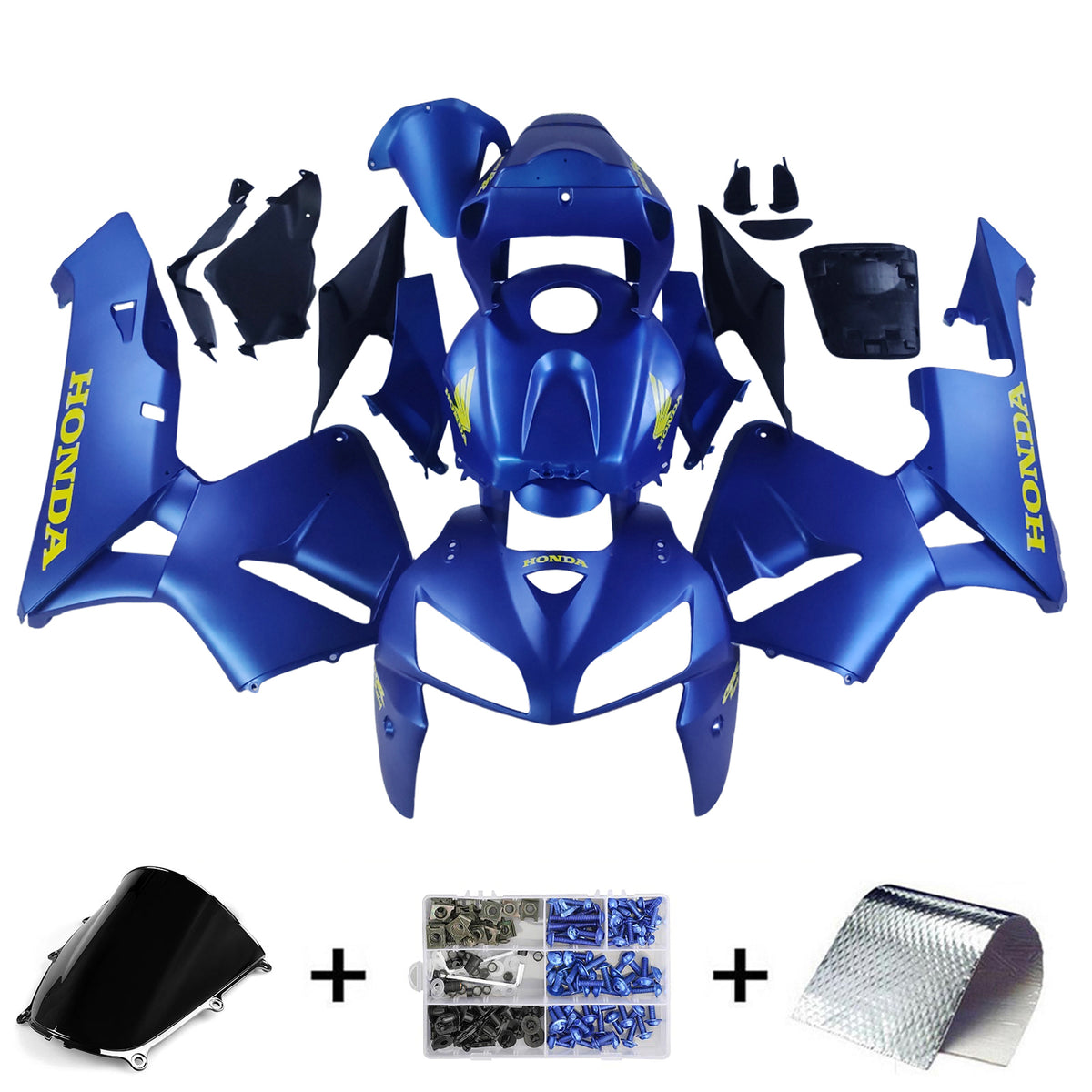 Kit carena blu Amotopart 2005-2006 Honda CBR600RR