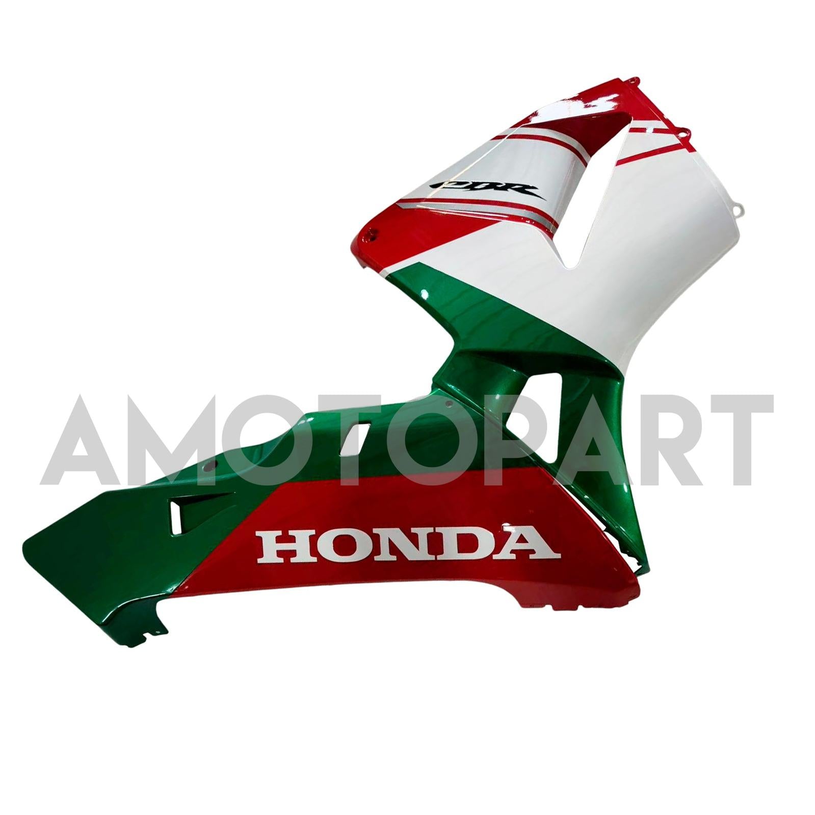 Amotopart 2005–2006 Honda CBR600RR Rot Weiß Grün Verkleidungsset