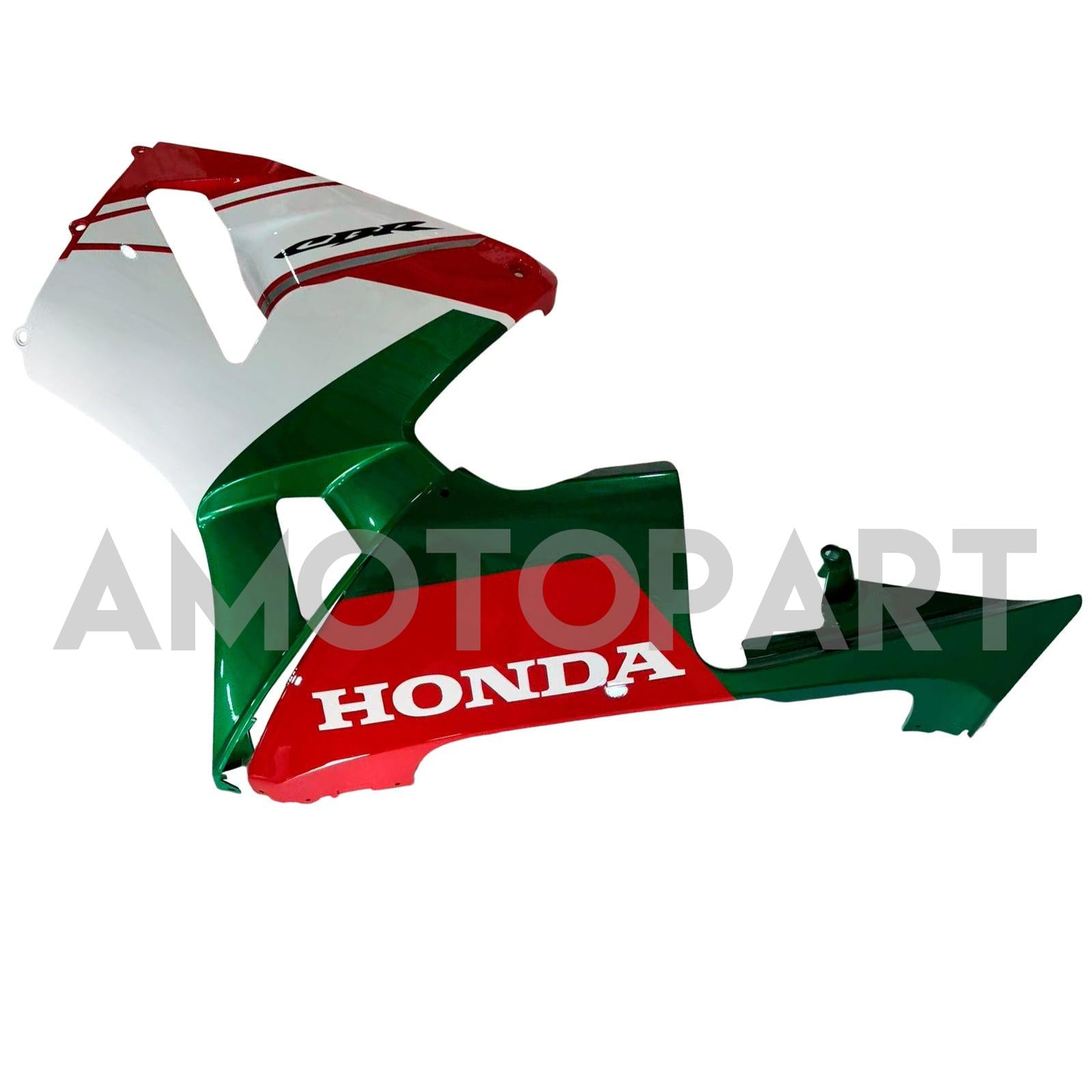 Amotopart 2005–2006 Honda CBR600RR Rot Weiß Grün Verkleidungsset