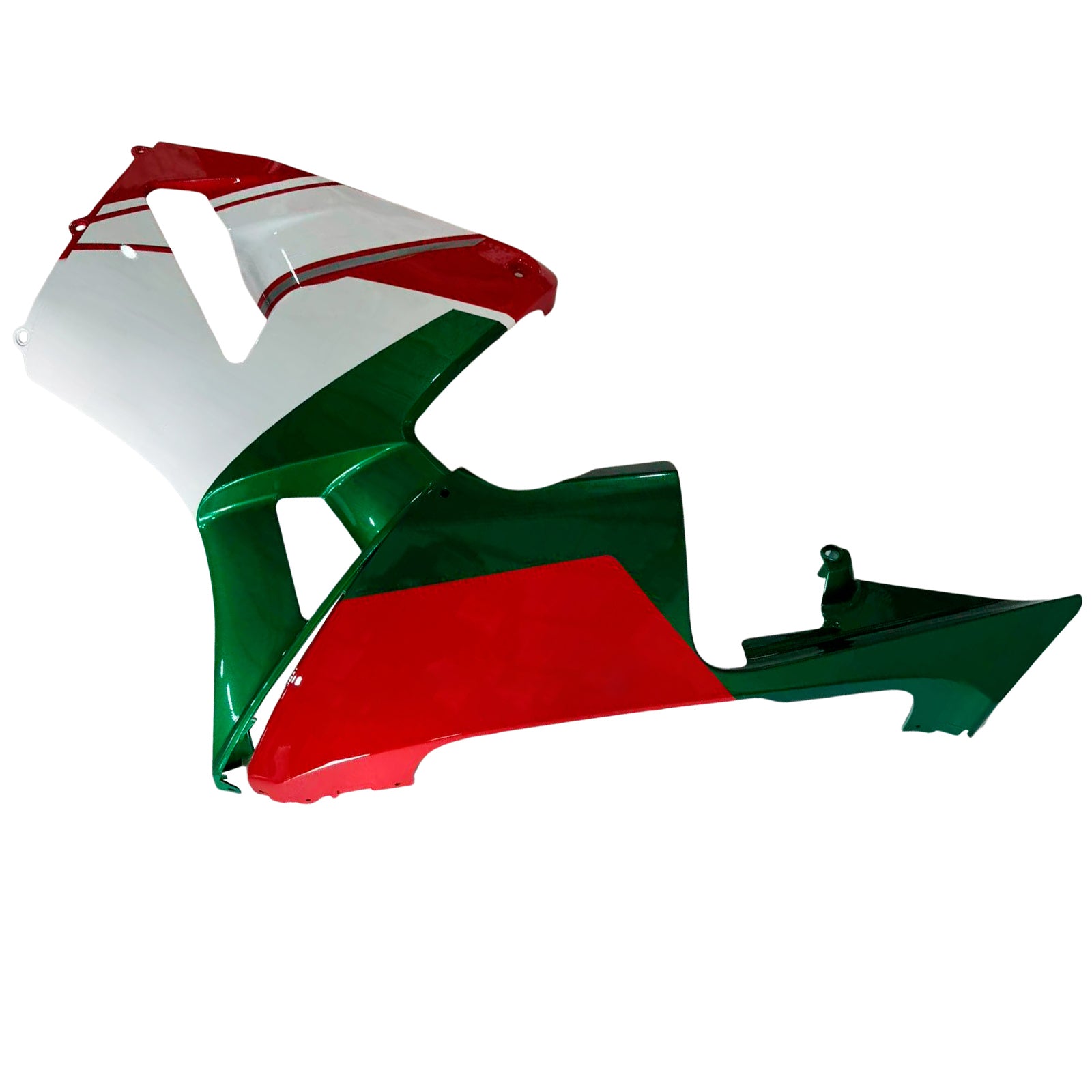 Amotopart 2005-2006 Honda CBR600RR Red White Green Fairing Kit
