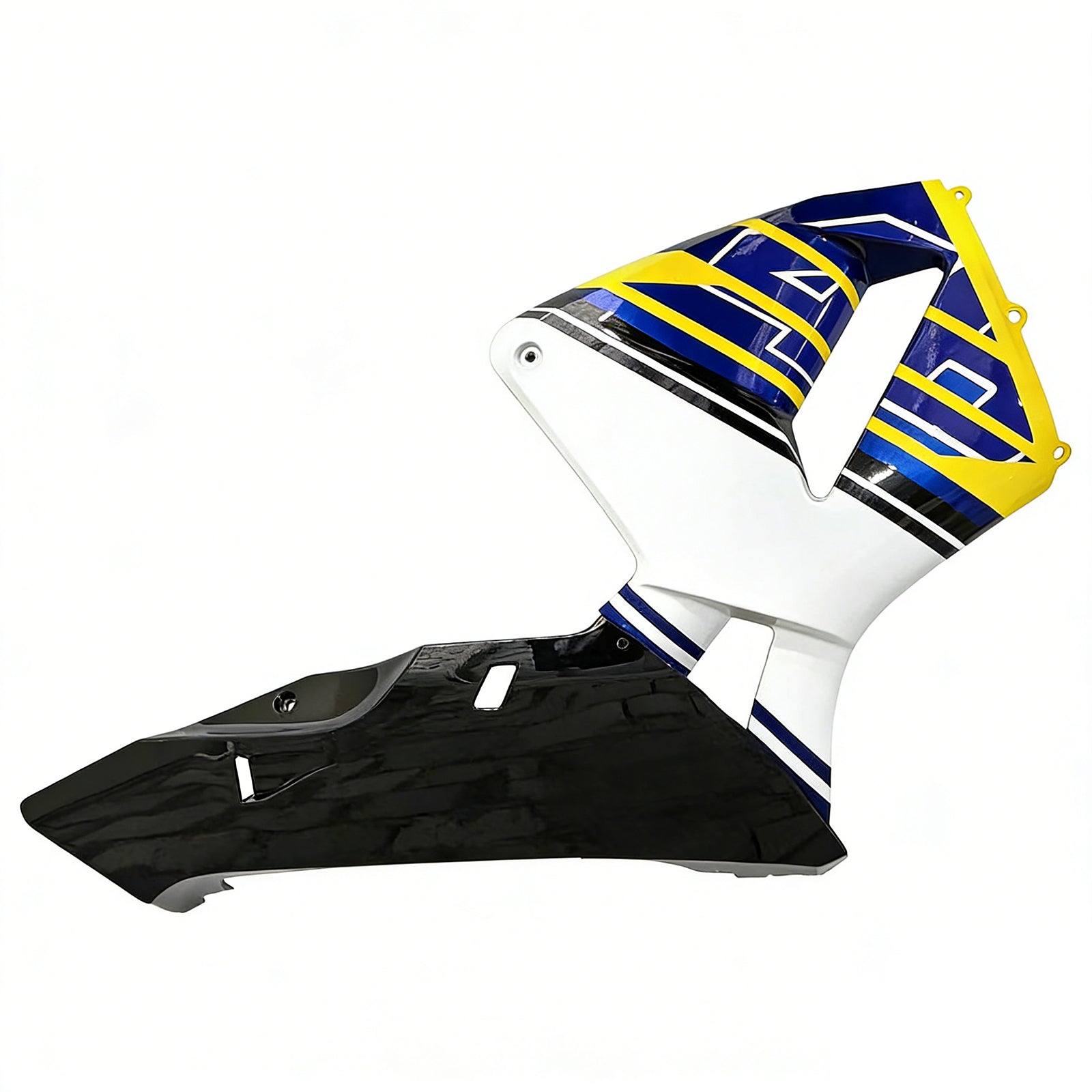 Amotopart 2005-2006 Honda CBR600RR Kit de carenagem azul amarelo