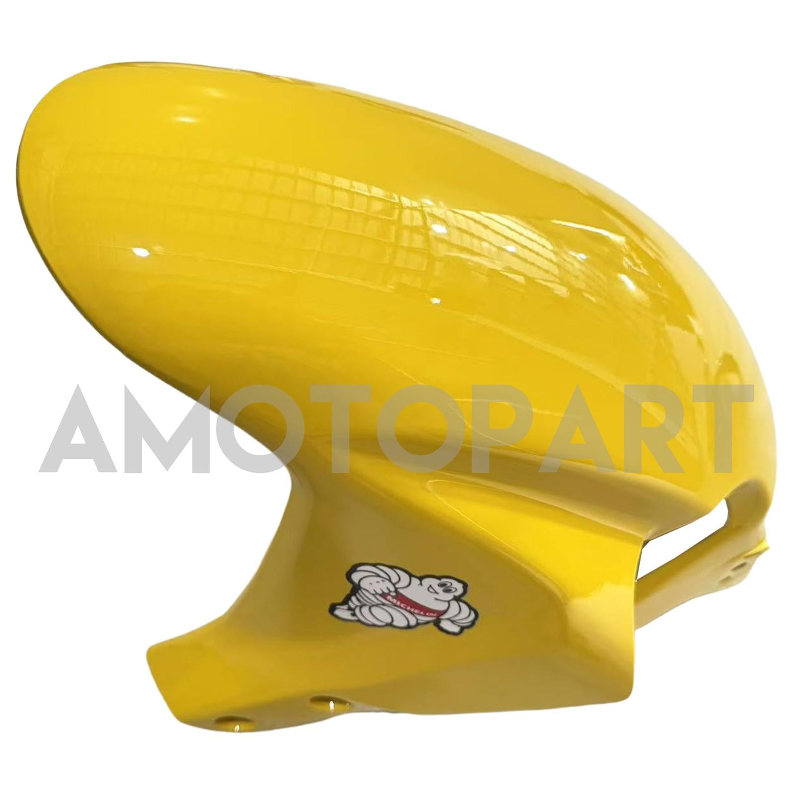 Amotopart 2005-2006 Honda CBR600RR Yellow Blue Fairing Kit