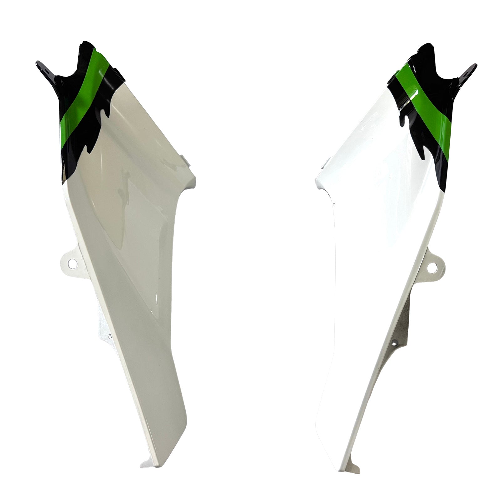 Amotopart 2005-2006 Honda CBR600RR White Black Green Fairing Kit