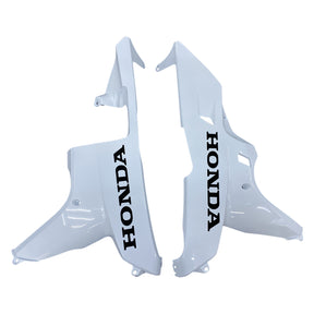 Amotopart Honda 2007-2008 CBR600RR White Black Fairing Kit