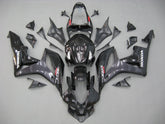 Amotopart 2007-2008 Honda CBR600 Carena Gloss Nero&amp;Grigio KIT