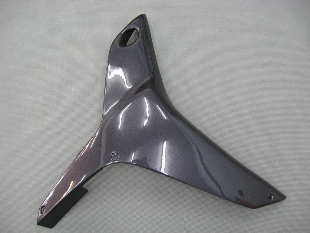 Amotopart 2007-2008 ホンダ CBR600 フェアリング グロスブラック&グレーキット