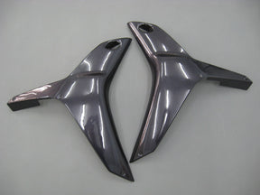 Amotopart 2007-2008 Honda CBR600 Fairing Gloss Black&Grey KIt