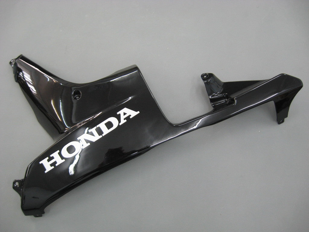 Amotopart 2007-2008 Honda CBR600 Carena Gloss Nero&amp;Grigio KIT