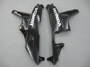 Amotopart 2007-2008 Honda CBR600 Fairing Gloss Black&Grey KIt