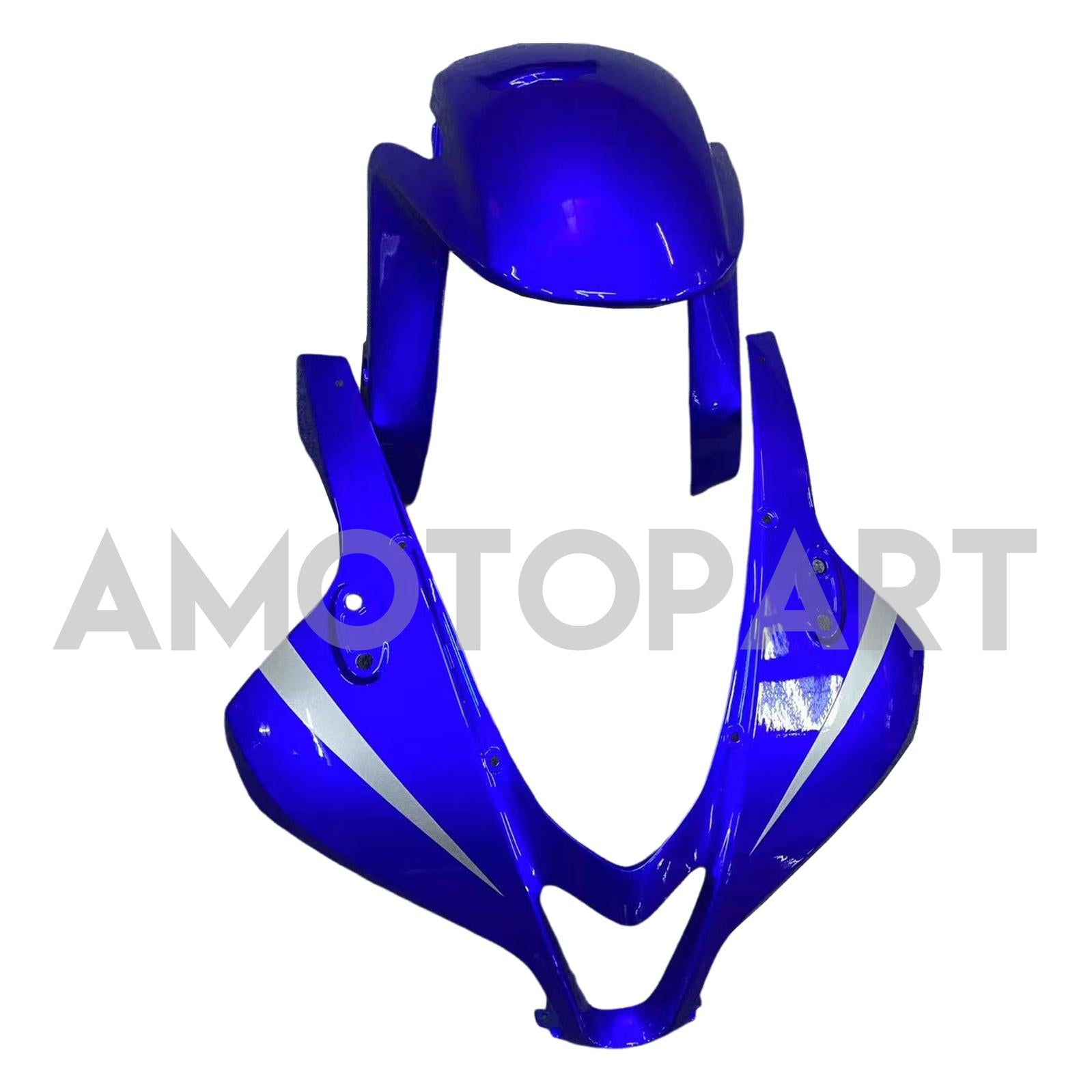 Amotopart 2007-2008 Honda CBR600RR Kit carena blu e argento