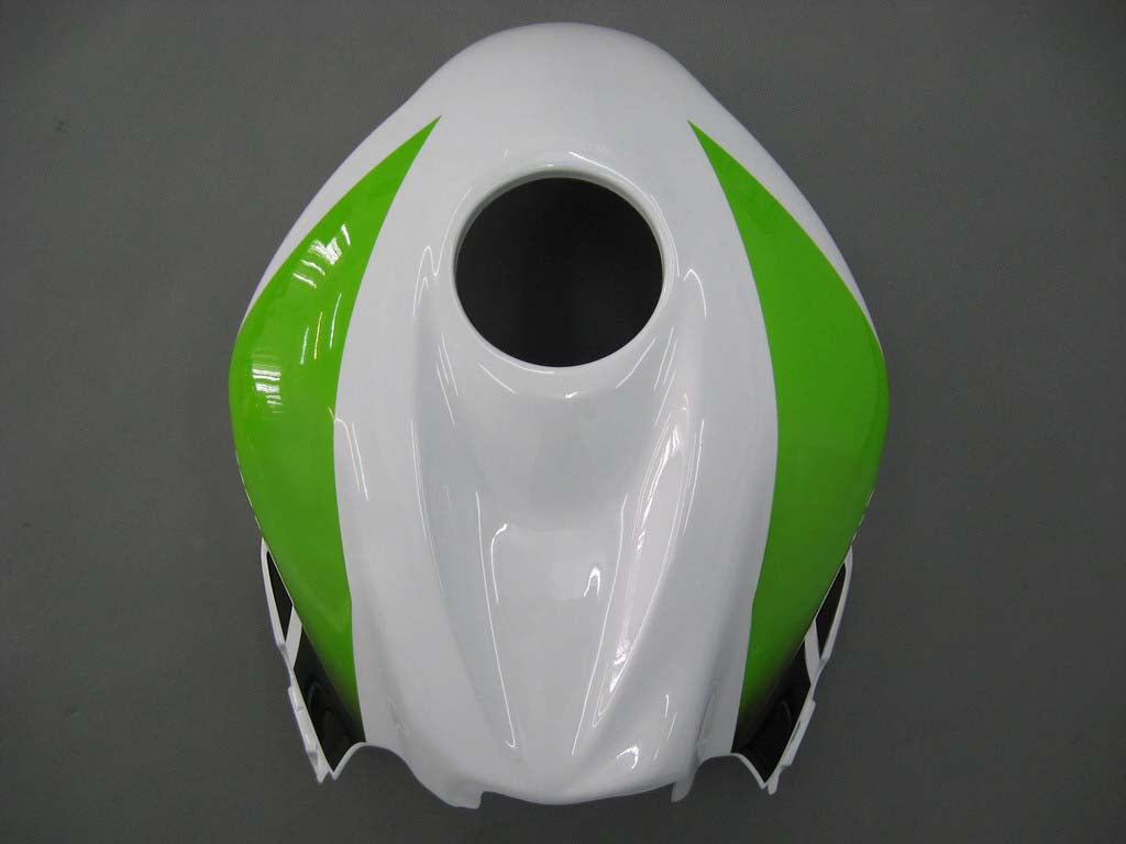 Amotopart 2007-2008 Honda CBR600RR White&Green Fairing Kit