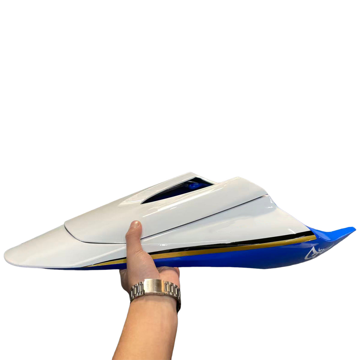 Amotopart 2007-2008 Honda CBR600RR Hvid&Blue kåbesæt