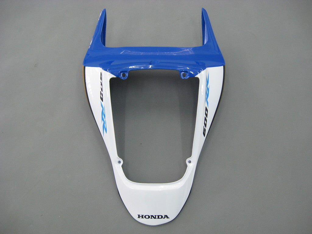 Amotopart 2007-2008 Honda CBR600RR Kit de carenado blanco y azul