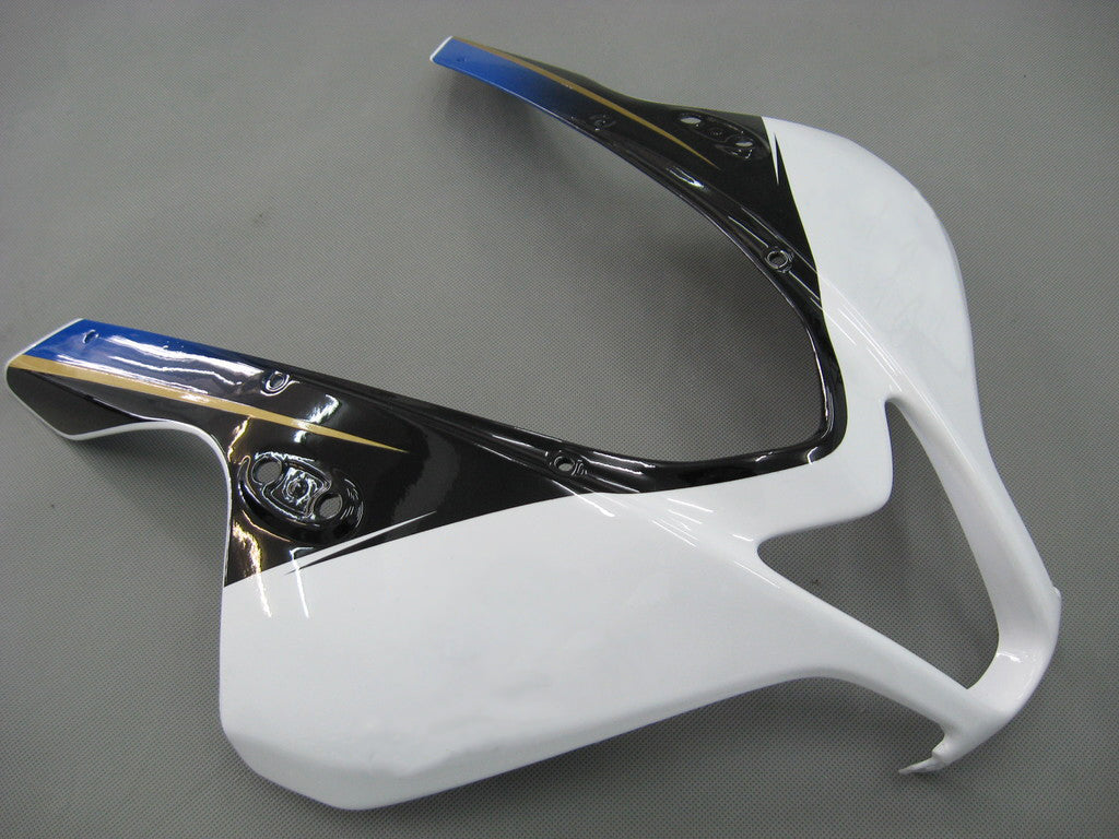 Amotopart 2007-2008 Honda CBR600RR White&Blue Fairing Kit