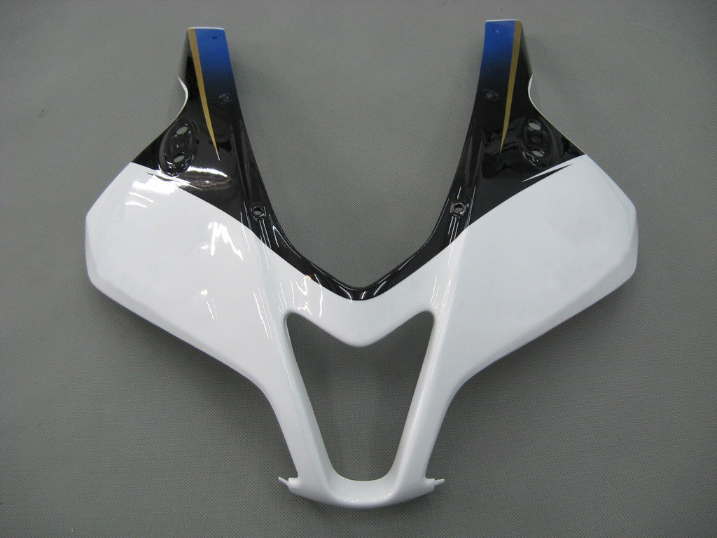 Amotopart 2007-2008 Honda CBR600RR White&Blue Fairing Kit