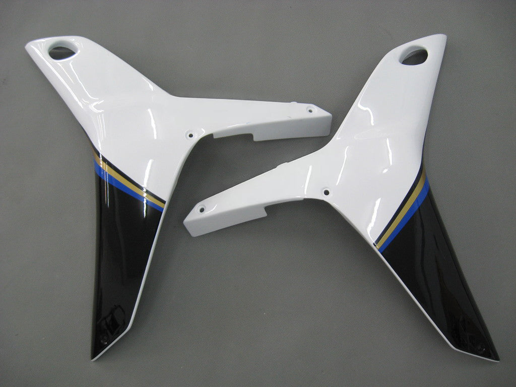 Amotopart 2007-2008 Honda CBR600RR White&Blue Fairing Kit