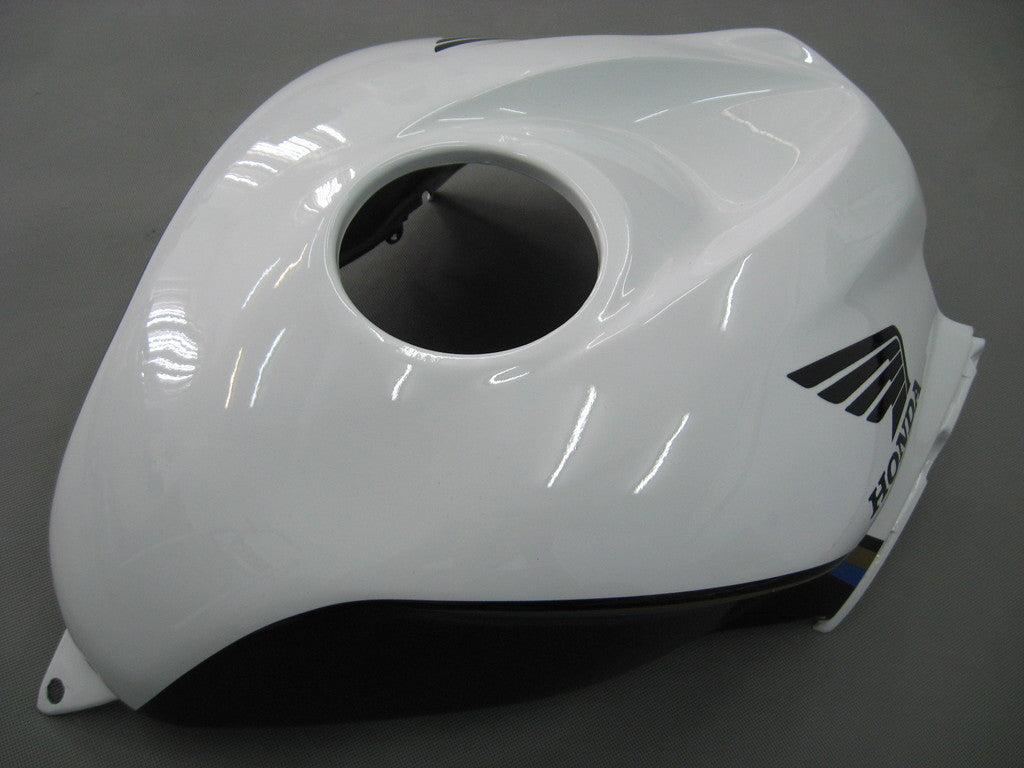 Amotopart 2007-2008 Honda CBR600RR Kit de carenado blanco y azul