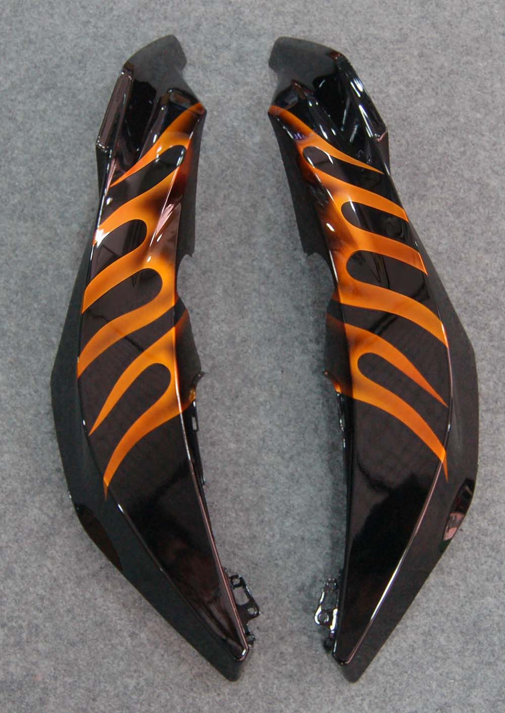 Amotopart 2007-2008 Honda CBR600RR Orange&Black Fairing Kit