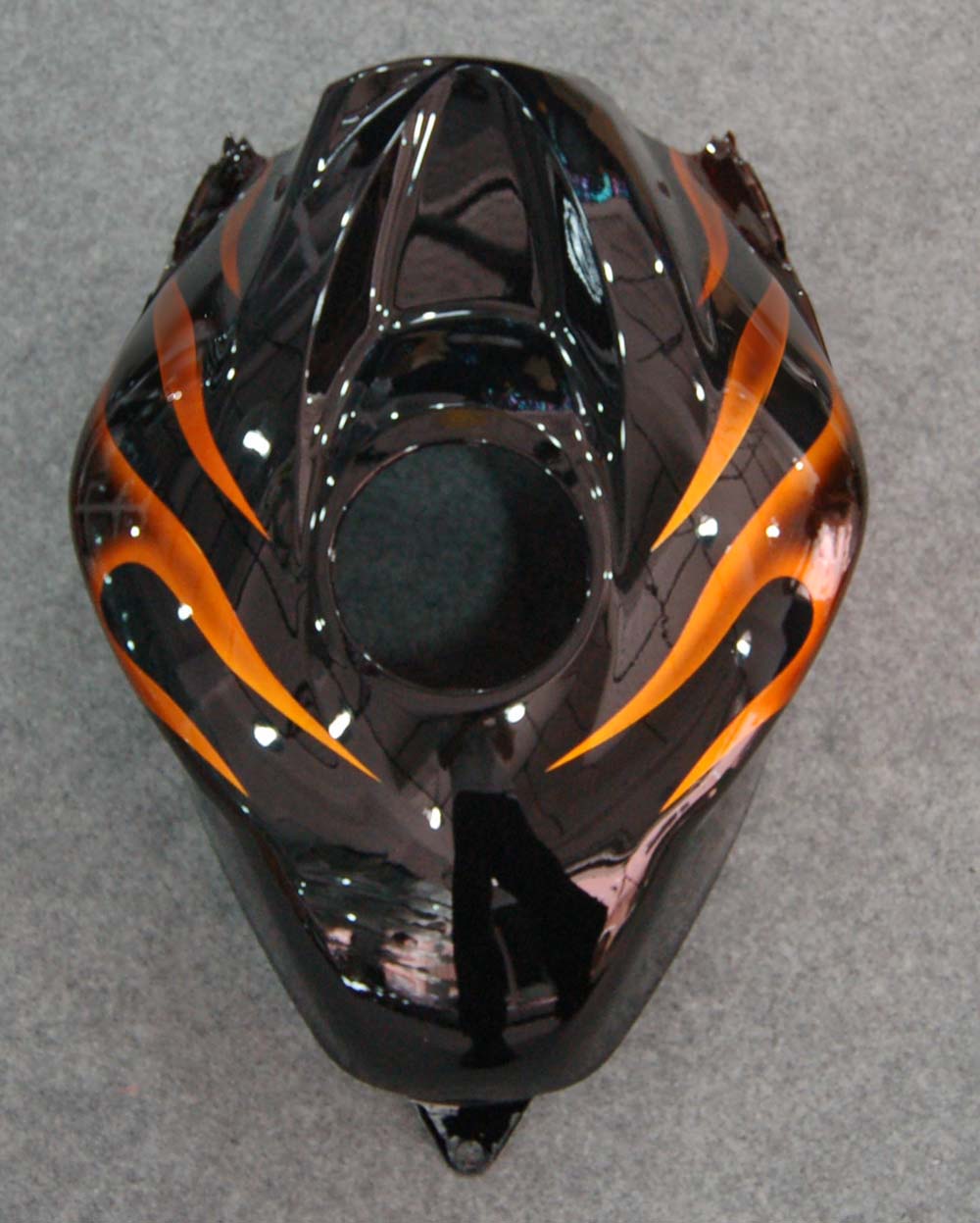 Amotopart 2007-2008 Honda CBR600RR Orange&Black Fairing Kit